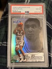 1998-99 Flair Showcase Tim Duncan Row 3 Seat 3 PSA NM-MT 8 Spurs, used for sale  Shipping to South Africa
