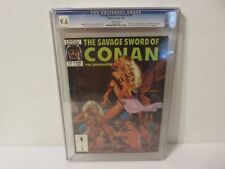 A ESPADA SELVAGEM DE CONAN #144 CGC 9.6 REVISTA EM QUADRINHOS MARVEL 1988 PÁGINAS BRANCAS comprar usado  Enviando para Brazil