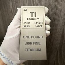 Pound titanium bullion for sale  Saint Petersburg