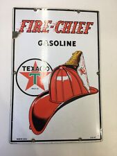 fire chief gasoline sign for sale  Kingston