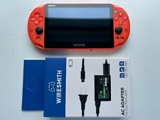Sony PS Vita 2000 Slim PCH-2000 - Metallic Red *GREAT* + Charger, used for sale  Shipping to South Africa