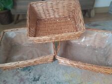 Whicker baskets ideal for sale  ABERDARE