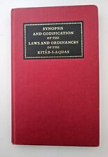 Sinopse e codificação das Leis e Ordenanças do Kitab-I-Aqdas comprar usado  Enviando para Brazil