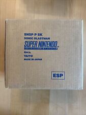 Empty Shipping Distribution Box Snes Sonic Blastman Original Super Nintendo Rare comprar usado  Enviando para Brazil