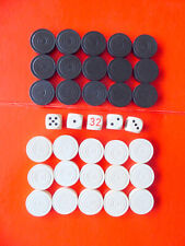 Replacement backgammon pieces for sale  GRANTHAM