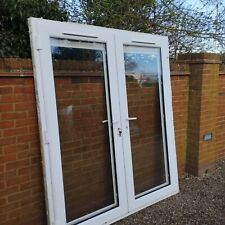 white upvc french doors for sale  WATFORD