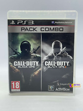Call of Duty Black Ops + Call of Duty Black Ops II Combo Pack PS3 PAL Completo comprar usado  Enviando para Brazil