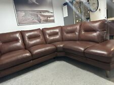 Leather corner sofa for sale  NORTHWICH