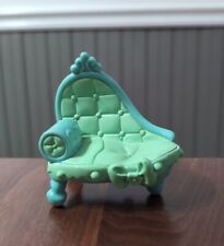 Littlest Pet Shop Blue Green Chaise Lounge Chair Couch 2 1/2 inch High 2006 for sale  Shipping to South Africa