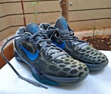 Nike Zoom Kobe VII 7 Zapatos Para Hombre Gris Azul Hombre Sistema Leopardo de las Nieves Talla 11.5 EE. UU. segunda mano  Embacar hacia Argentina