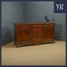 Used, Antique Welsh Georgian Oak Dresser Base Sideboard Cupboard (Circa 1750) for sale  Shipping to South Africa