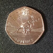 Rare olympic 50p for sale  POOLE