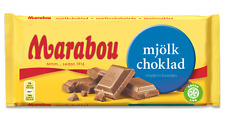 Barras de chocolate Marabou varias 180-200 g hechas en Suecia, usado segunda mano  Embacar hacia Argentina