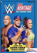 2017 Topps WWE Heritage Luta Livre enorme Cabide Lacrado De Fábrica Box-32 Cartões!, usado comprar usado  Enviando para Brazil