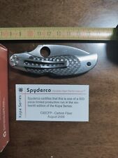 Spyderco Kopa C92CFP CF Carbon Fiber for sale  Shipping to South Africa