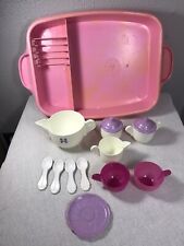 Juego de plato de té mágico Playskool fiesta juguete cocina pretend 1991 incompleto segunda mano  Embacar hacia Argentina