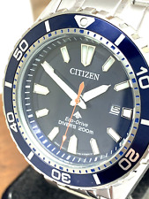 Relógio Citizen masculino Eco-Drive BN0191-55L Promaster mostrador azul 44mm aço prata comprar usado  Enviando para Brazil