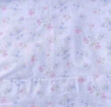 2 peças conjunto completo de lençóis de algodão estampados simples chique doce azul rosa mini, usado comprar usado  Enviando para Brazil