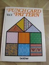 punch card patterns for sale  CARDIFF