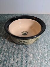 dog cat bowl paw prints for sale  Toledo
