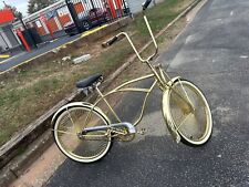 Gold lowrider bicycle for sale  Ellenwood
