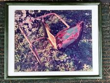 Cadeira Birney Imes foto emoldurada década de 1980 vermelha com ponta sobre Mississippi, usado comprar usado  Enviando para Brazil