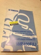 Yamaha wr400f wr400 d'occasion  Decize