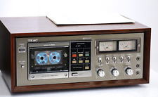 TEAC A-800 Vintage Cassette Tape Deck Woodcase 1A-Zust.!! Reparado + 1J. ¡Garantía!! segunda mano  Embacar hacia Argentina