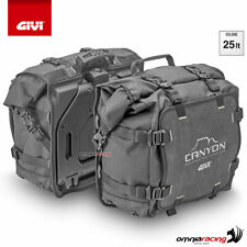 Pair of Givi GRT720 Canyon waterproof side bags 25lt + 25lt segunda mano  Embacar hacia Spain