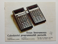 Texas instruments brochure usato  Sulmona