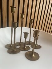 Brass candlesticks job for sale  TWICKENHAM
