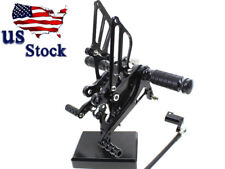 For Honda CBR954RR CBR929RR 2000 2001 2002 2003 CNC Adjustable Rearsets Footpegs, used for sale  Shipping to South Africa