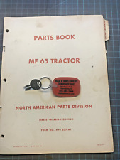 Parts book massey for sale  Johnston City