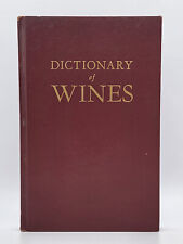 The Dictionary of Wines por Frank Schoonmaker e Tom Marvel (Capa Dura, 1951) comprar usado  Enviando para Brazil