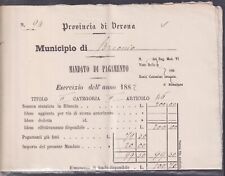 Italia regno 1882 usato  Bari