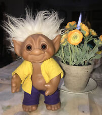 Used, Troll #604 Thomas DAM Norfin 9 inch Boy Original White Hair Vintage for sale  Shipping to South Africa