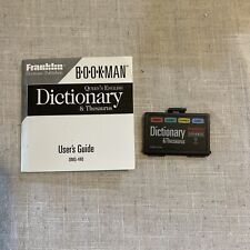 Franklin bookman dictionary for sale  RUGELEY