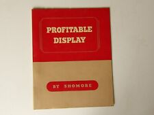 Shomore Profitable Display 1950s Retail Shopfitting Catalogue for sale  Shipping to South Africa