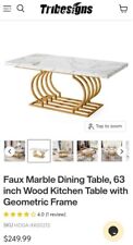 table faux marble dining for sale  Blountsville