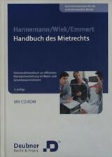 Handbuch mietrechts fachanwalt gebraucht kaufen  Delitzsch