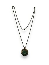 Used, Kalevala Koru Green Granite Bronze 1960's Made in Finland 24" Necklace Vintage for sale  Shipping to South Africa
