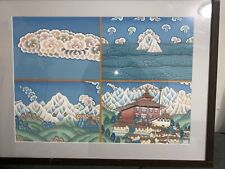 The Birth Of Mt. Everest 26 X 29 pelo artista Thubten Yeshe Sherpa de Namche Bazar comprar usado  Enviando para Brazil