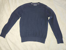 Suéter clássico masculino algodão premium Tommy Hilfiger - Tamanho pequeno azul marinho comprar usado  Enviando para Brazil