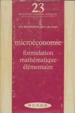 3929606 microéconomie . d'occasion  France