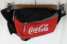 Bolsa de cintura unissex vermelha branca Coca Cola bolsa tiracolo garrafa puxa comprar usado  Enviando para Brazil