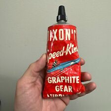 Vtg DIXON'S SPEED KING Graphite Gear Lubicant - Nautical Graphics / Boat Motor, used for sale  Shipping to South Africa