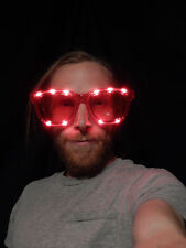 LED Light up Sunglasses - Sun Glasses - Oversized extra large, fits snug to face for sale  Shipping to South Africa