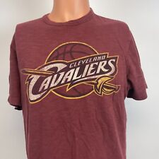 47 Brand Cleveland Cavaliers Logo Scrum T Shirt NBA Basketball Red Size M for sale  Shipping to South Africa