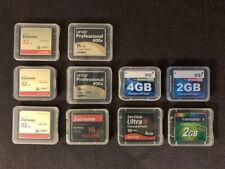 Tarjetas de memoria flash extremadamente compactas SanDisk Lexar PQI 2 GB, 4 GB, 16 GB, 32 GB - probadas segunda mano  Embacar hacia Argentina