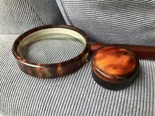 Faux tortoiseshell magnifying for sale  ST. IVES